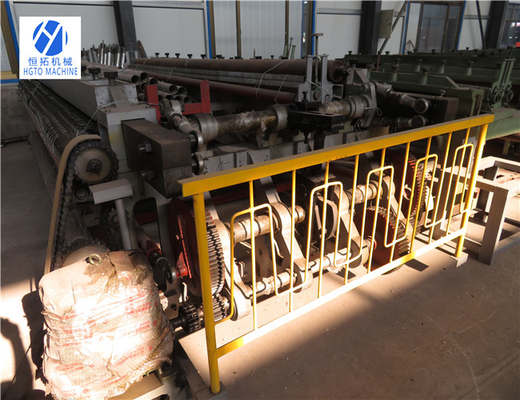 Fil horizontal Mesh Weaving Machine Iso de 3700mm