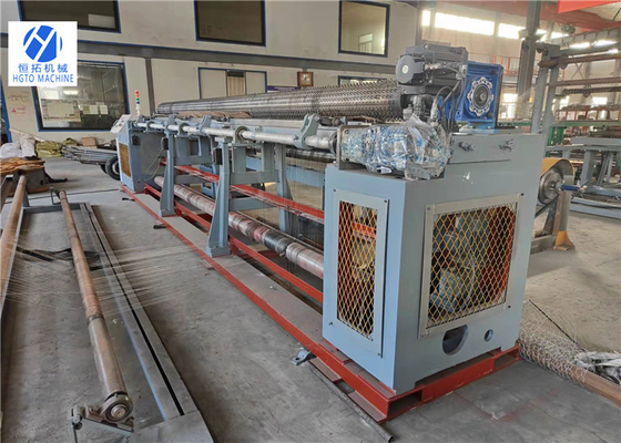 Multiplication du fil hexagonal Mesh Making Machine Weaving Cnc de l'industrie 4000mm