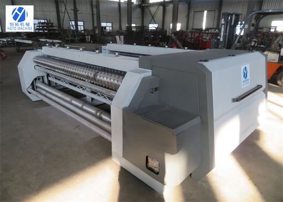 machine sans noeuds Mesh Width résistant UV de fabrication de filet de pêche de PLC de 2.0mm 370cm