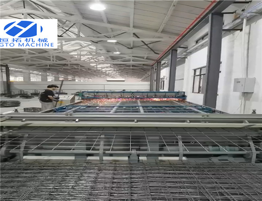 chaîne de production de Mesh Welding Machine With Full de fil de commande numérique par ordinateur de 5-12mm
