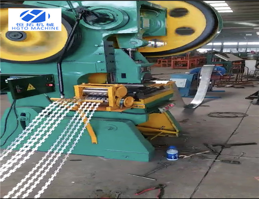 Fil barbelé de lame de rasoir de fer de HGTO rendant machine l'abrasion ignifuge résistante