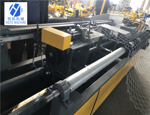 Maillon de chaîne anticorrosif de HGTO faisant la machine, ISO9001 fil Mesh Fencing Machine