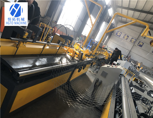Machine de Diamond Mesh Making Chain Link Fence pour la route 220v antichoc