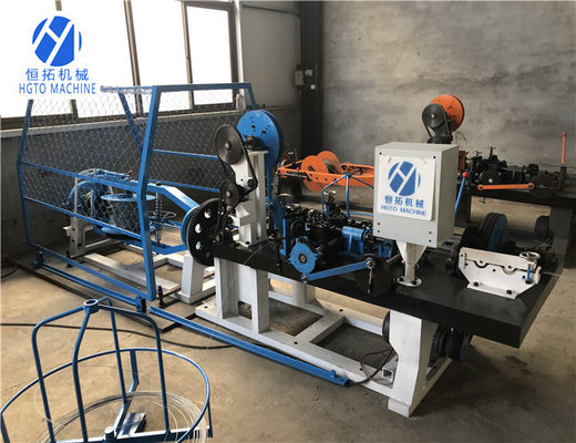 Machine anticorrosive de fabrication de filet du fil 3KW, Barb Wire Fencing Equipment universel