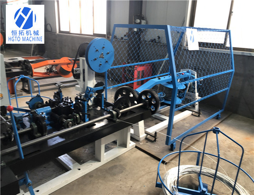 Grande vitesse de machine de barbelé de fer de double brin multifonctionnelle
