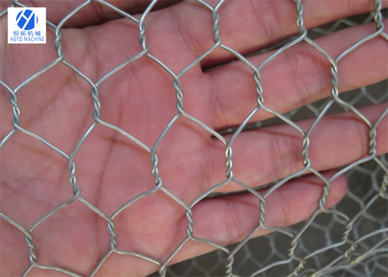 Maille hexagonale légère d'Oilproof Gabion, fabrication hexagonale galvanisée plongée chaude