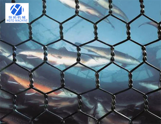 Fil hexagonal Mesh Polyester de poissons multifonctionnels