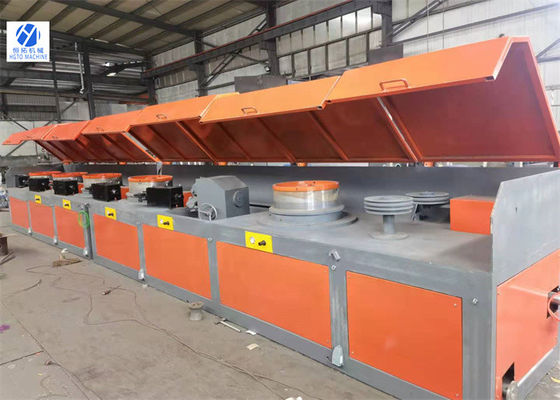 Machine en acier de tréfilage de poulie de PLC pour le diamètre 6.5-8mm d'admission d'ODM de clous