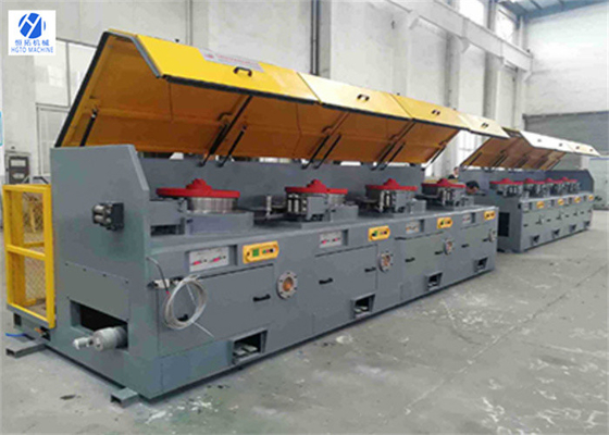 Universel automatique de PLC solides solubles de poulie de HGTO de machine en acier de tréfilage